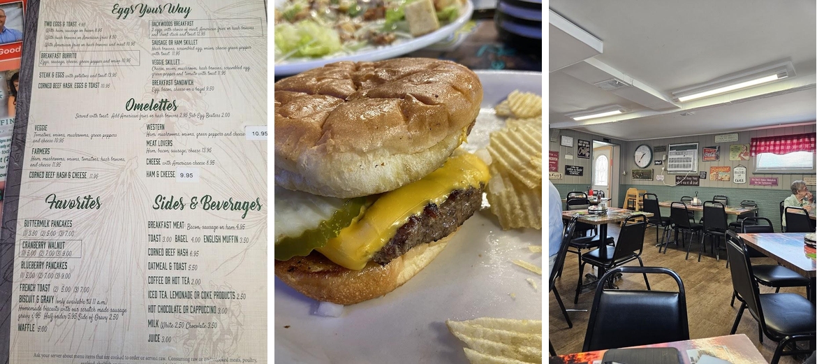 Jackpine Restaurant Menu