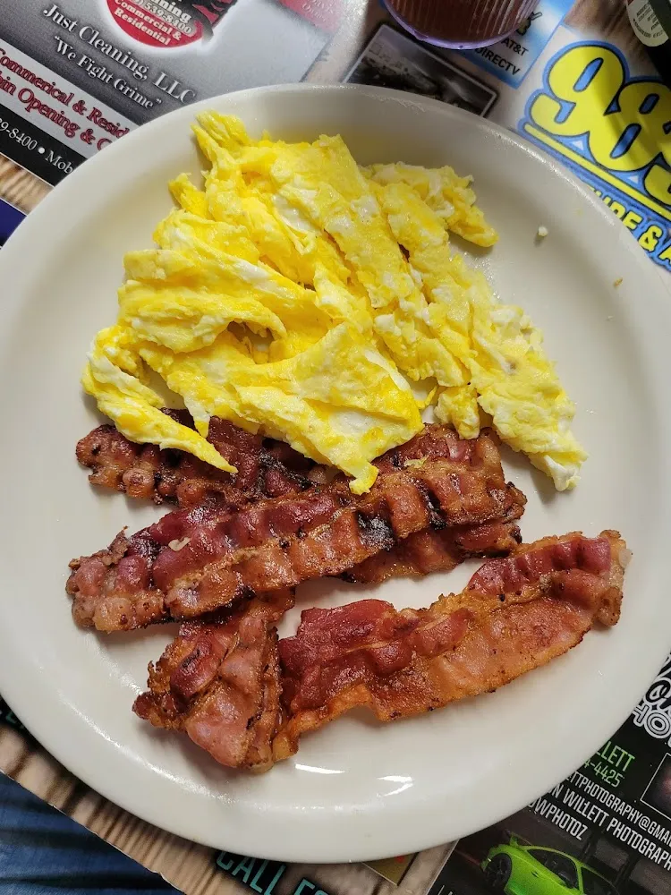 Bacon and Eggs Any Style