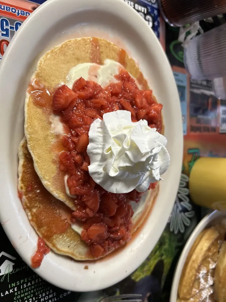 Strawberry Shortcake Pancakes